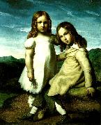 Theodore   Gericault les enfants dedreux oil on canvas